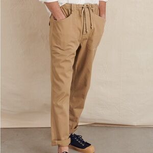 Alex Mill pull on button fly pants NWT